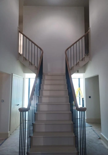 grand staircase painting